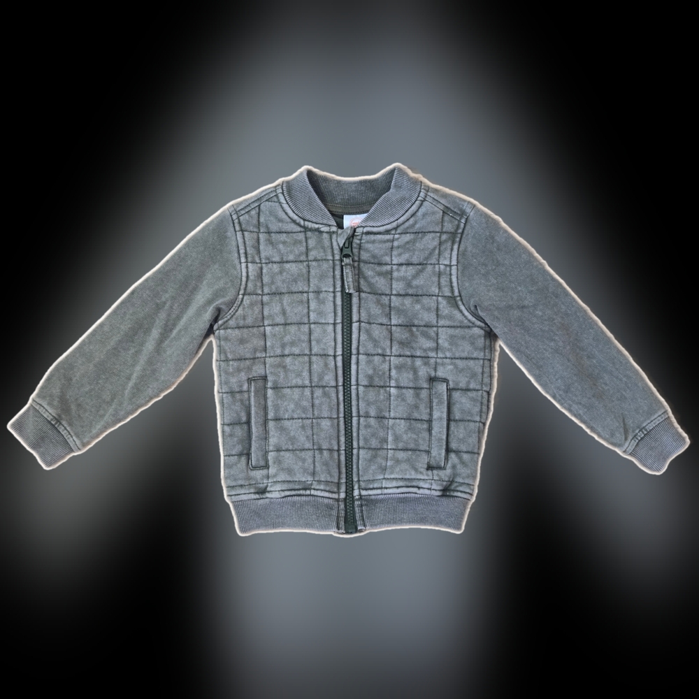 2T Green Quilted Light Jacket